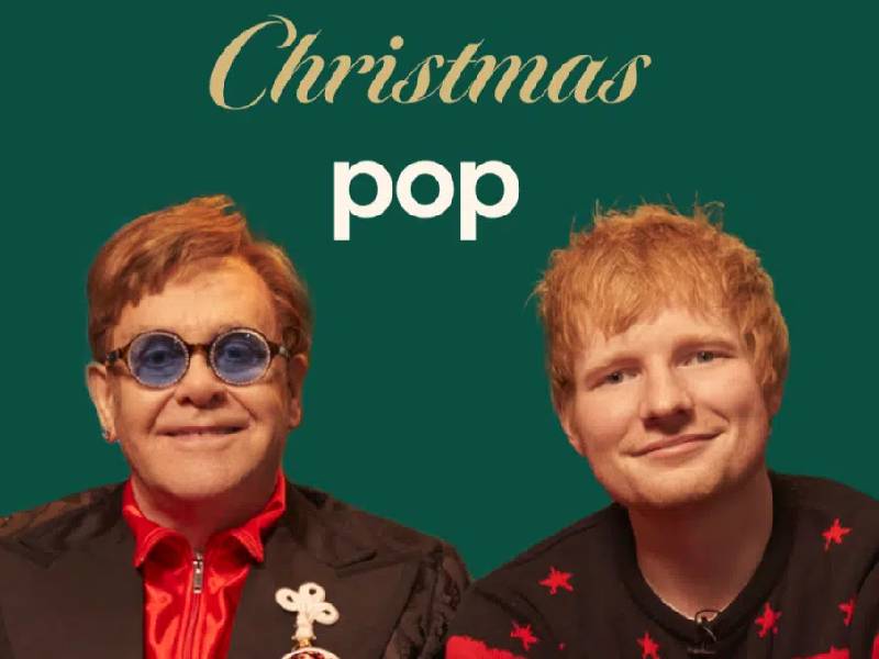 Elton John y Ed Sheeran juntos estrenan sencillo para Navidad