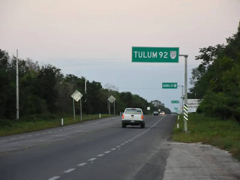 carretera a Tulum